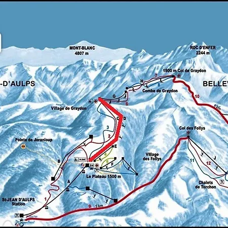 Location 2 Pieces Avec Acces Skis Aux Pieds A - Fr-1-573-29 *